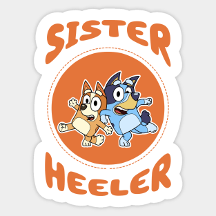 Sister Heeler Sticker